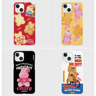 Ốp lưng cứng phiên bản mùa thu 9mall tương thích cho iphone 15 14 13 12 11 pro max s24 s23 s22 s21 s20 ultra plus note 20 10 chú thỏ gấu