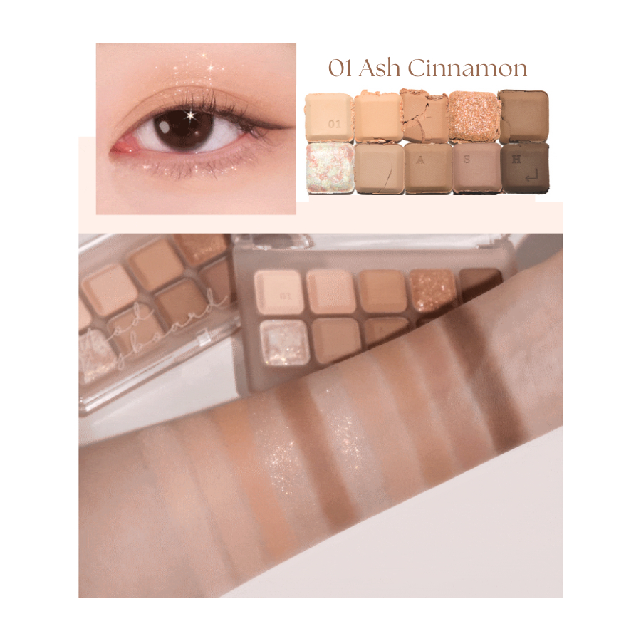 Bảng phấn mắt bàn phím Lilybyred Mood Keyboard Eye Palette 10.5g