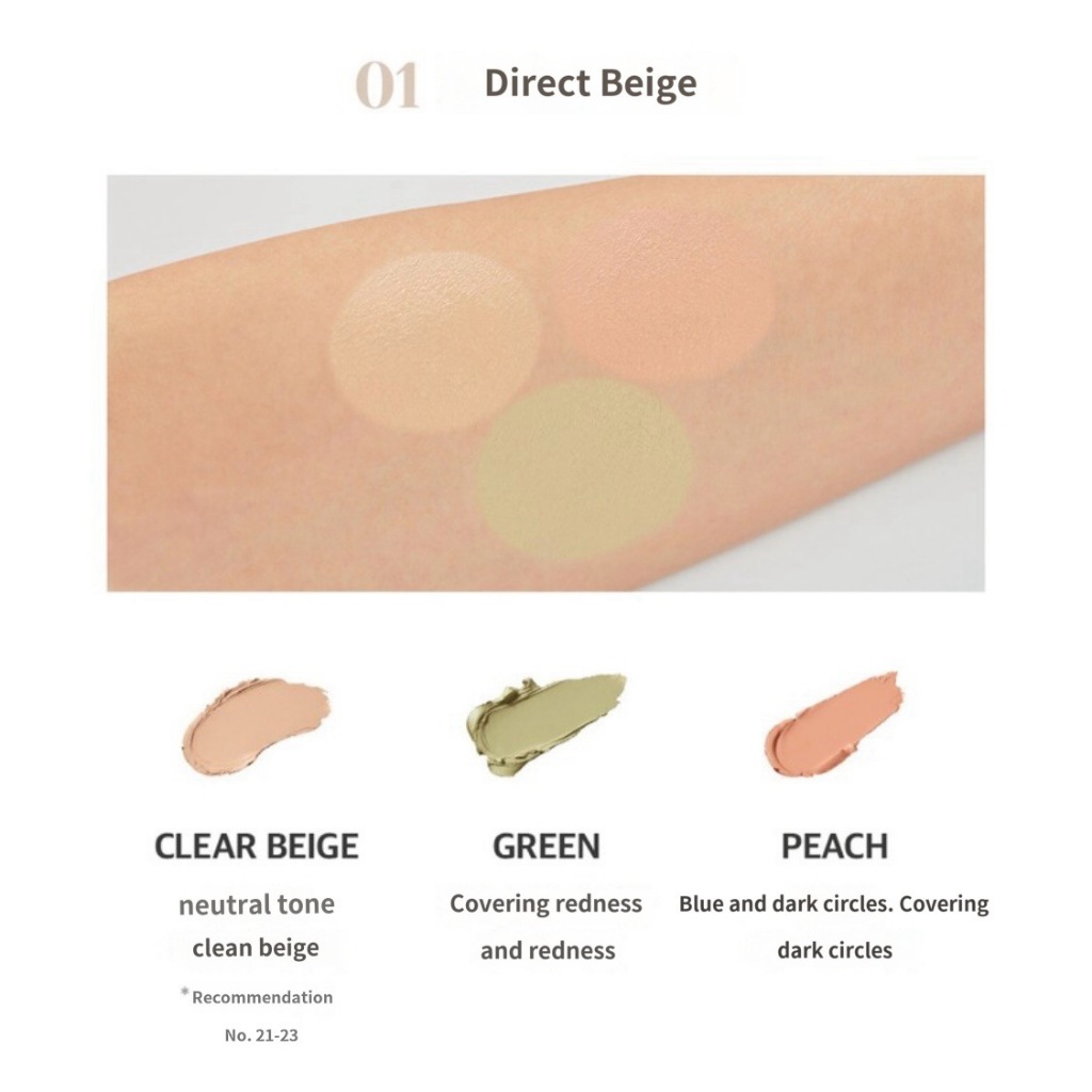 Kem Che Khuyết Điểm Hoàn Hảo Che Phủ Hoàn Hảo 4 Màu Lựa Chọn