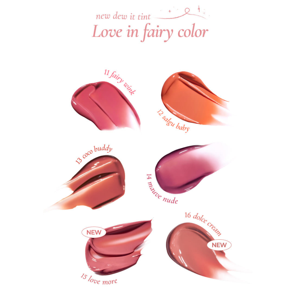 Dew it tint 6colors, Nuốt Nó 6 Màu
