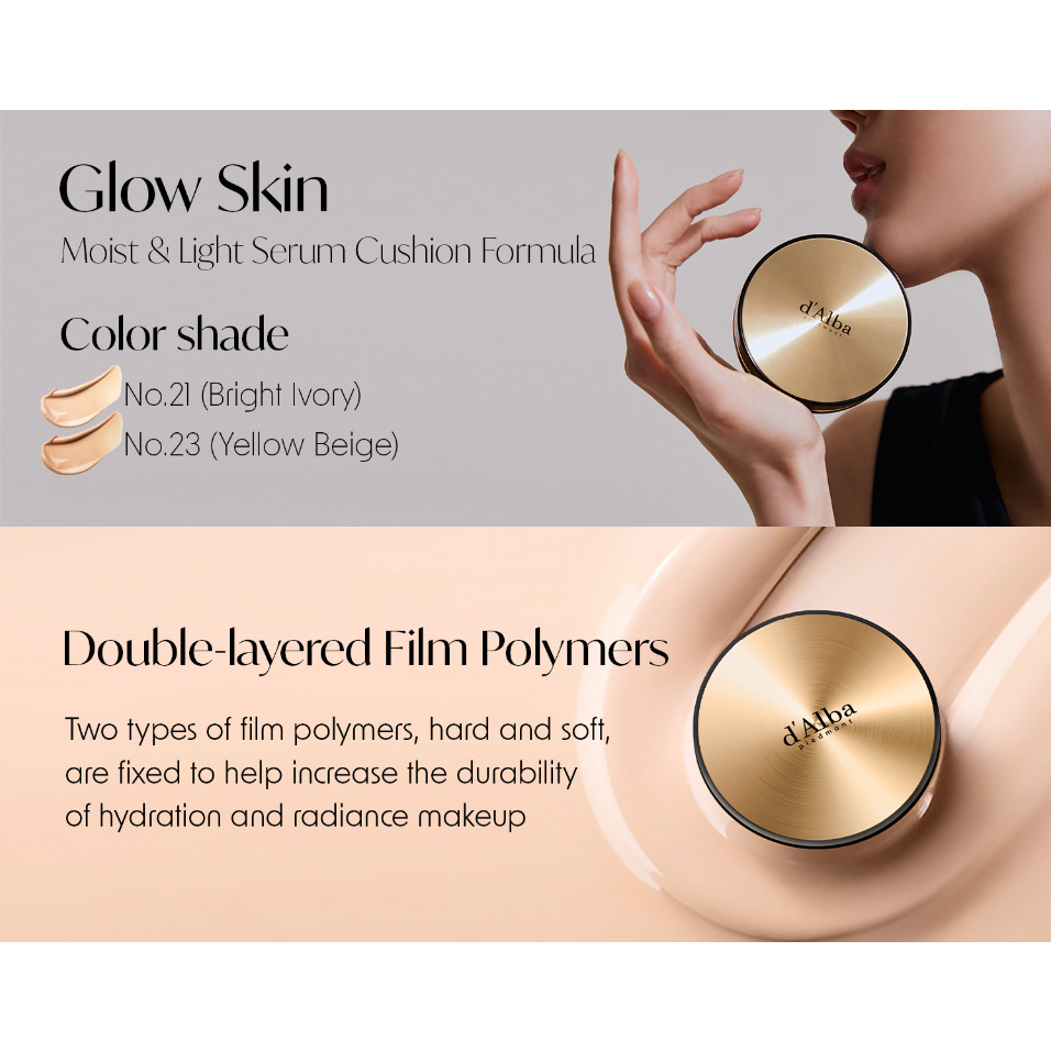 Đệm Bọc Trống Phát Sáng spf 50 + pa + + + + vegan 15g