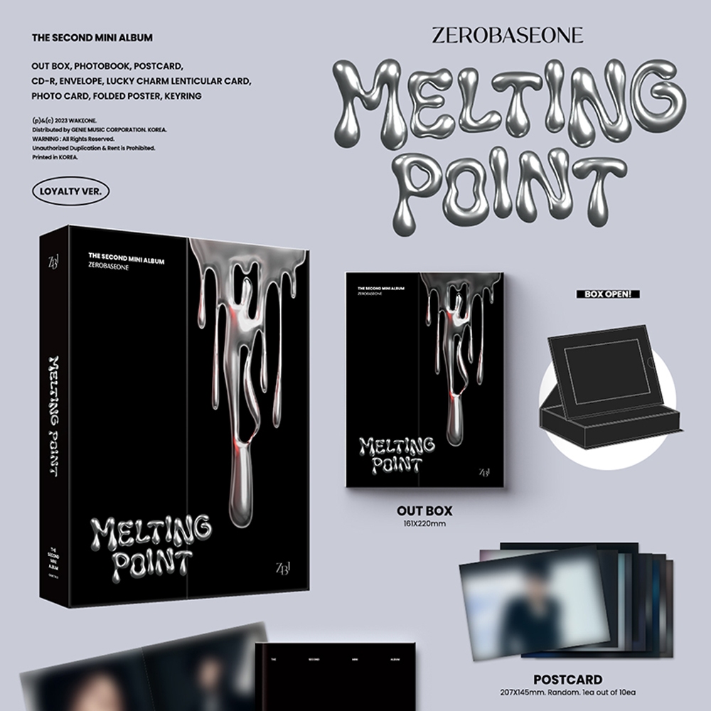 Stone Entertainment  Zerobaseone - 2nd Mini Album Melting Point