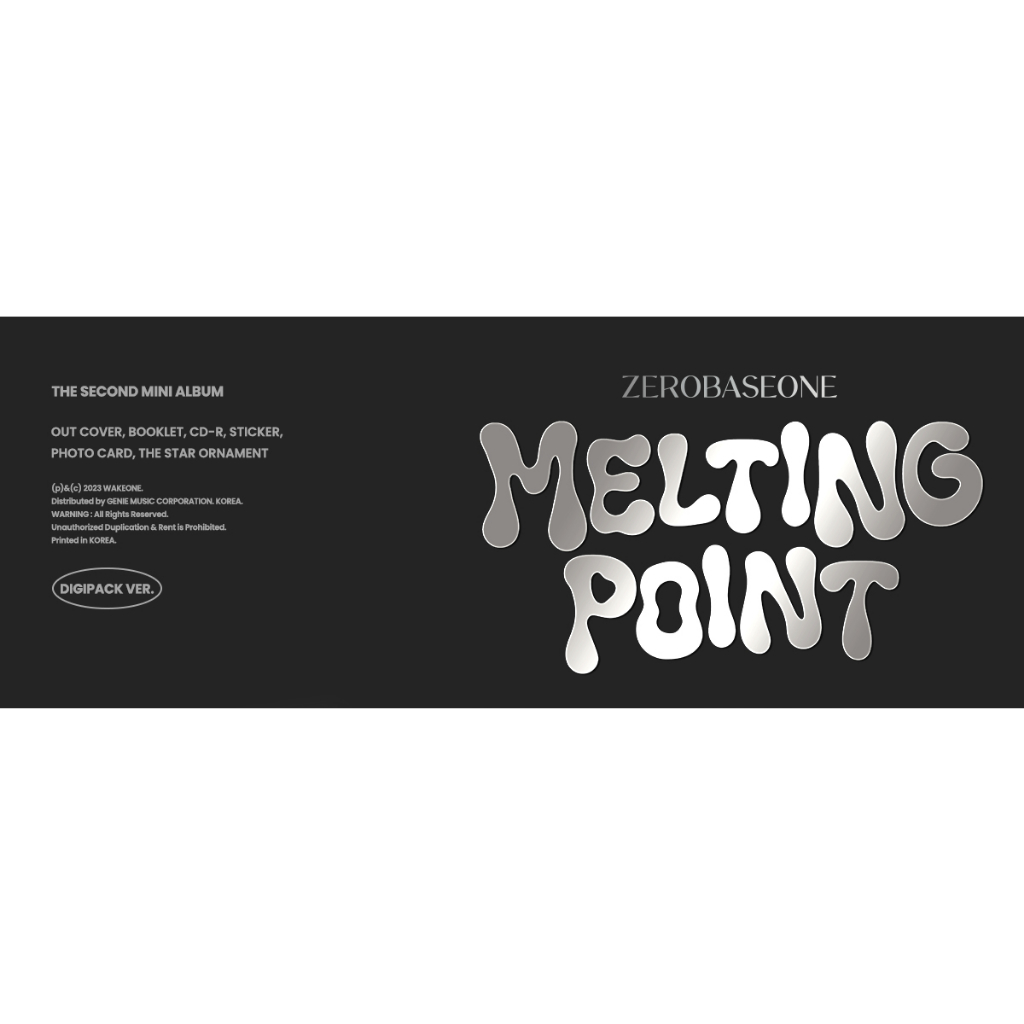 ZB1  - MELTING POINT - 2nd MINI ALBUM