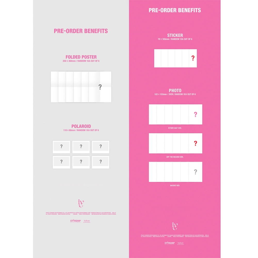 Sách ảnh Starship Entertainment ive 1st ep album i've mine