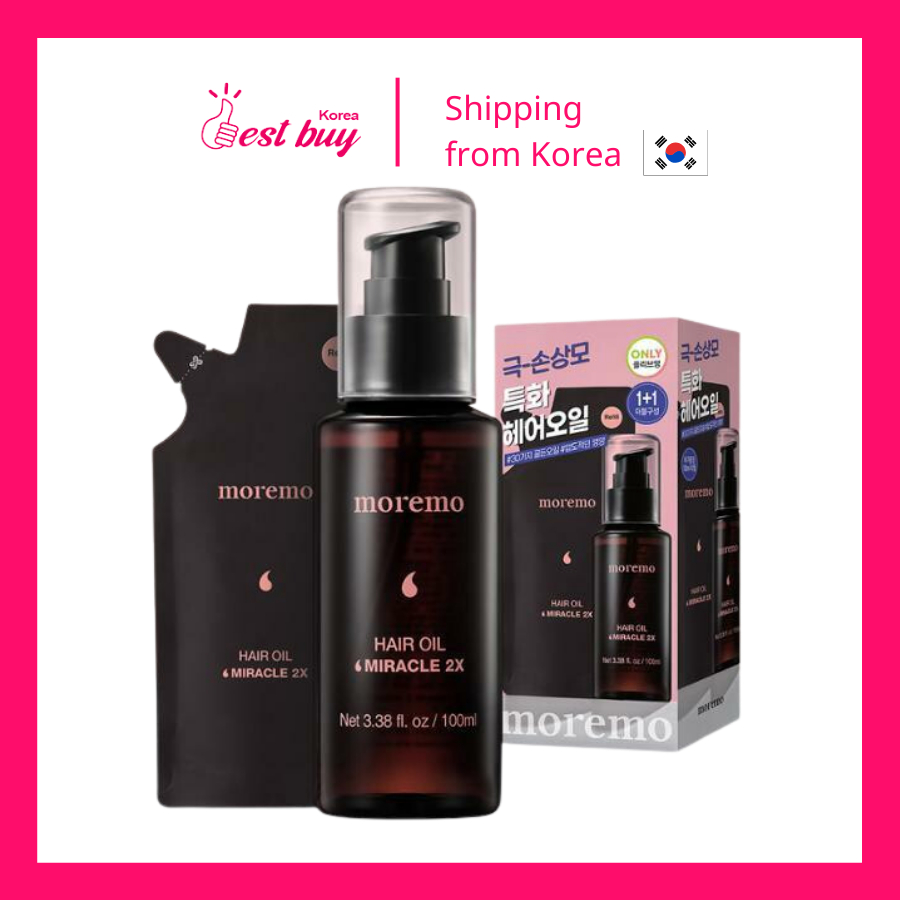 Dầu nuôi dưỡng phục hồi tóc Moremo Miracle 2X 100ml