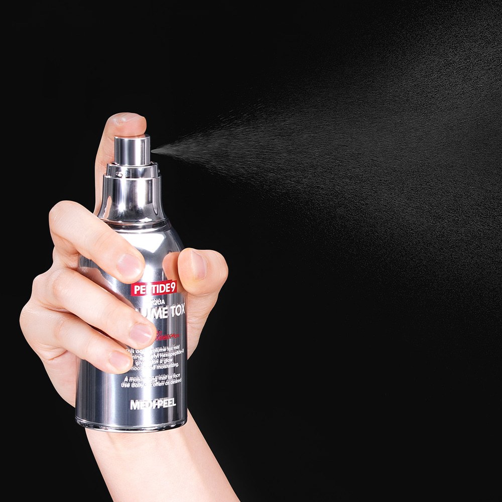Xịt dưỡng da, giảm nếp nhăn Medi peel PEPTIDE 9 AQUA VOLUME TOX MIST 50 Ml