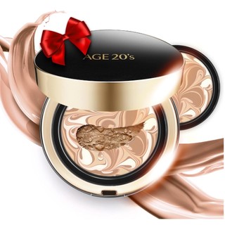 Che Khuyết điểm, Lâu Trôi/(Màu 21 Light Beige + 2 Refil) Phấn Tươi Dưỡng Da Che Phủ Tốt Age 20's Signature Essence Cover Pact Intense Cover