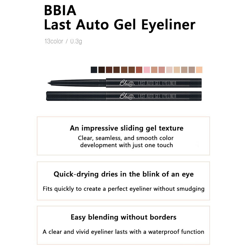 Bút Kẻ Mắt Dạng gel Tự Động Cuối Cùng 0.3g