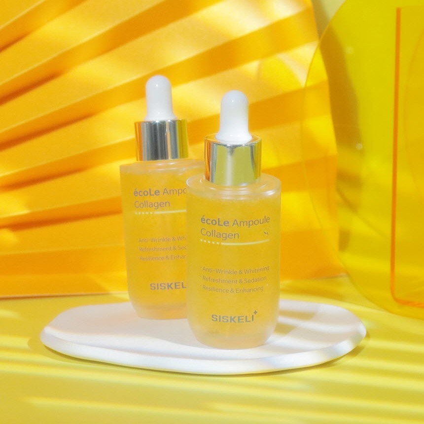SISKELI ecoLe Serum Collagen Sinh Thái 55ml Dưỡng Ẩm Chống Nếp Nhăn Và Làm Săn Chắc Da