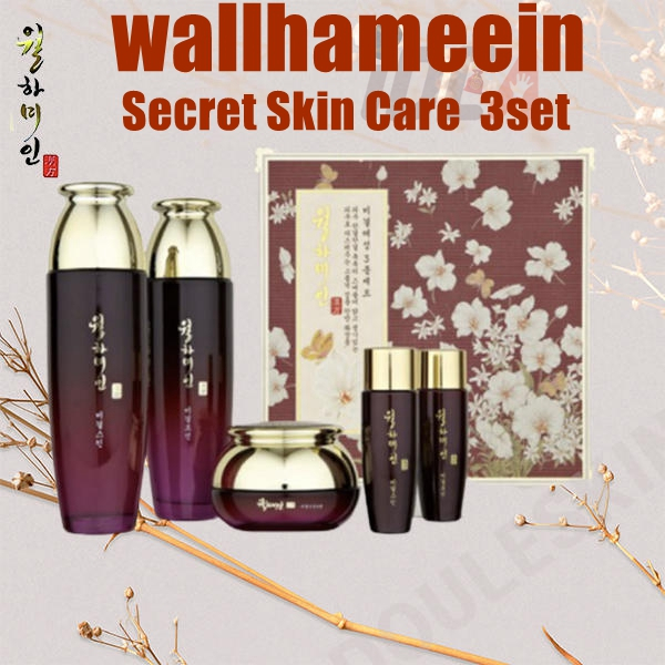 Bộ 3 Sản Phẩm Chăm Sóc Da 3 Món coreana wallhameein secret skin care set skin care 3set