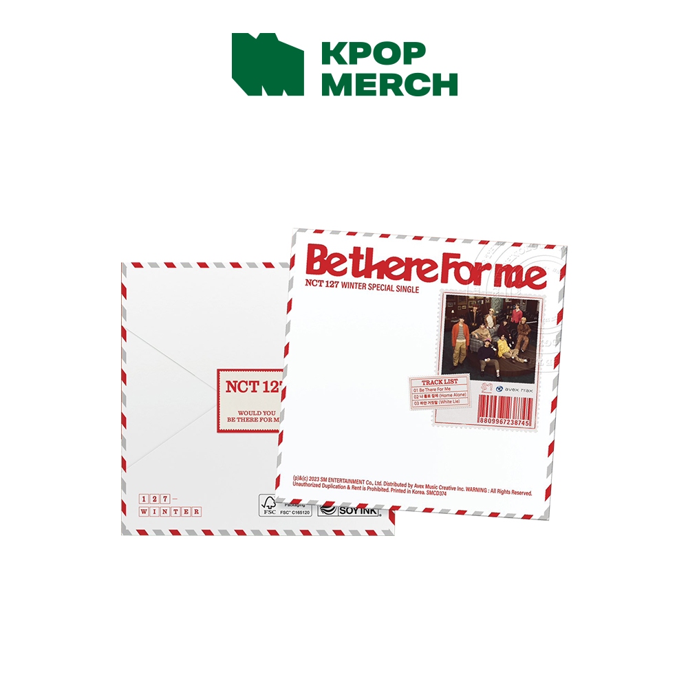 SM Entertainment NCT 127 - Winter Special Single Album Be There For Me_House ver