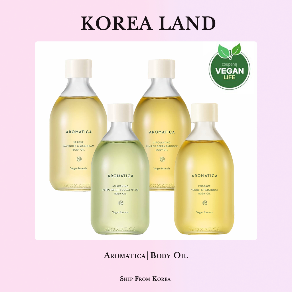 Vòng aromatica aromatica | Ôm Sát / Tuần Hoàn / Thức Dậy / Dầu Cơ Thể serene (100ml)