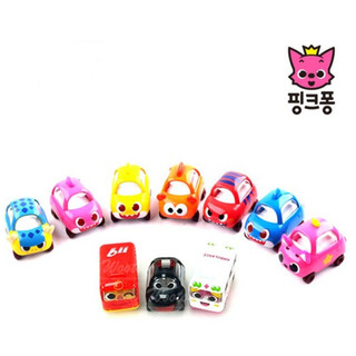 Mô Hình Xe Hơi kamicar mini 10 series / pinkfong / Cá Mập / Cá Mập Con