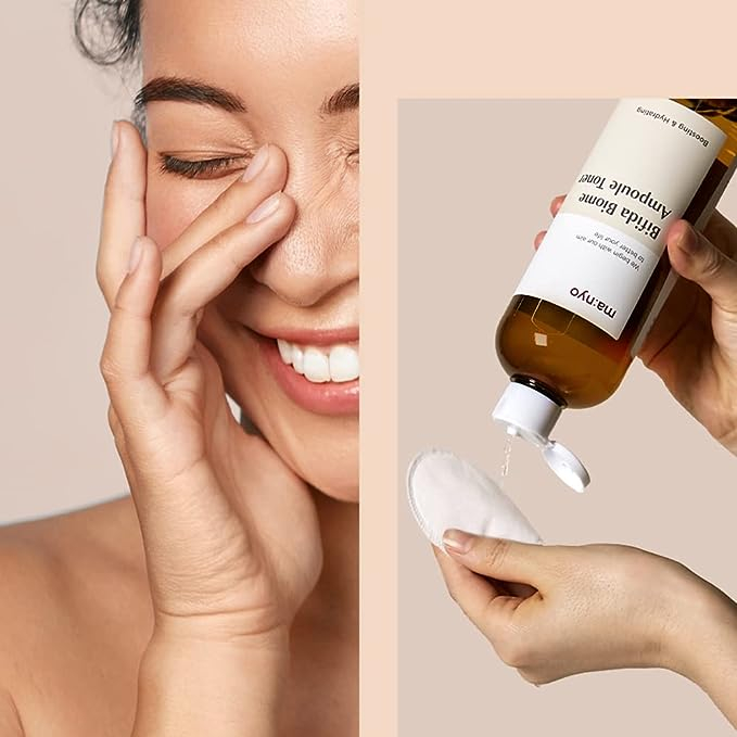 Nước hoa hồng lên men Manyo Bifida Biome Ampoule Toner 400ml- Chai lớn tiết kiệm