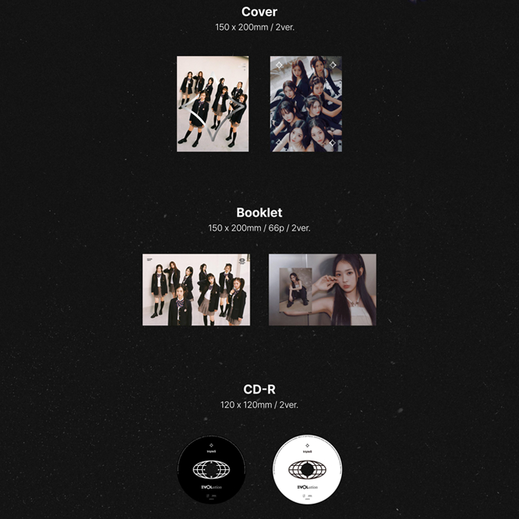 Mini album thứ 5 Kakao M tripleS - EVOLUTION Mujuk