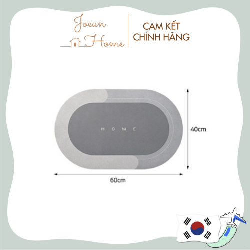 Thảm chùi chân để nhà tắm lối cửa ra vào | Thảm chống trượt nhà tắm [ Mềm - Êm - Chống trượt - Hút nước ]