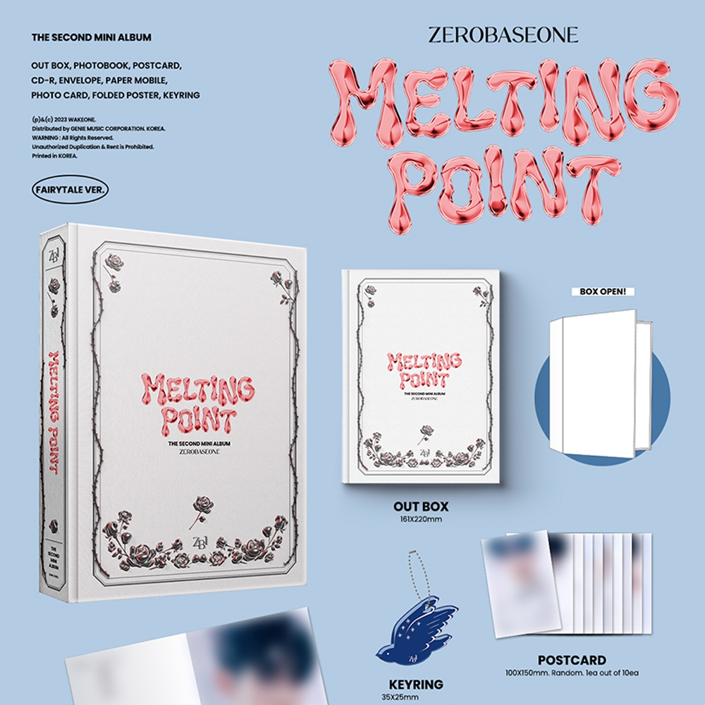 Stone Entertainment  Zerobaseone - 2nd Mini Album Melting Point