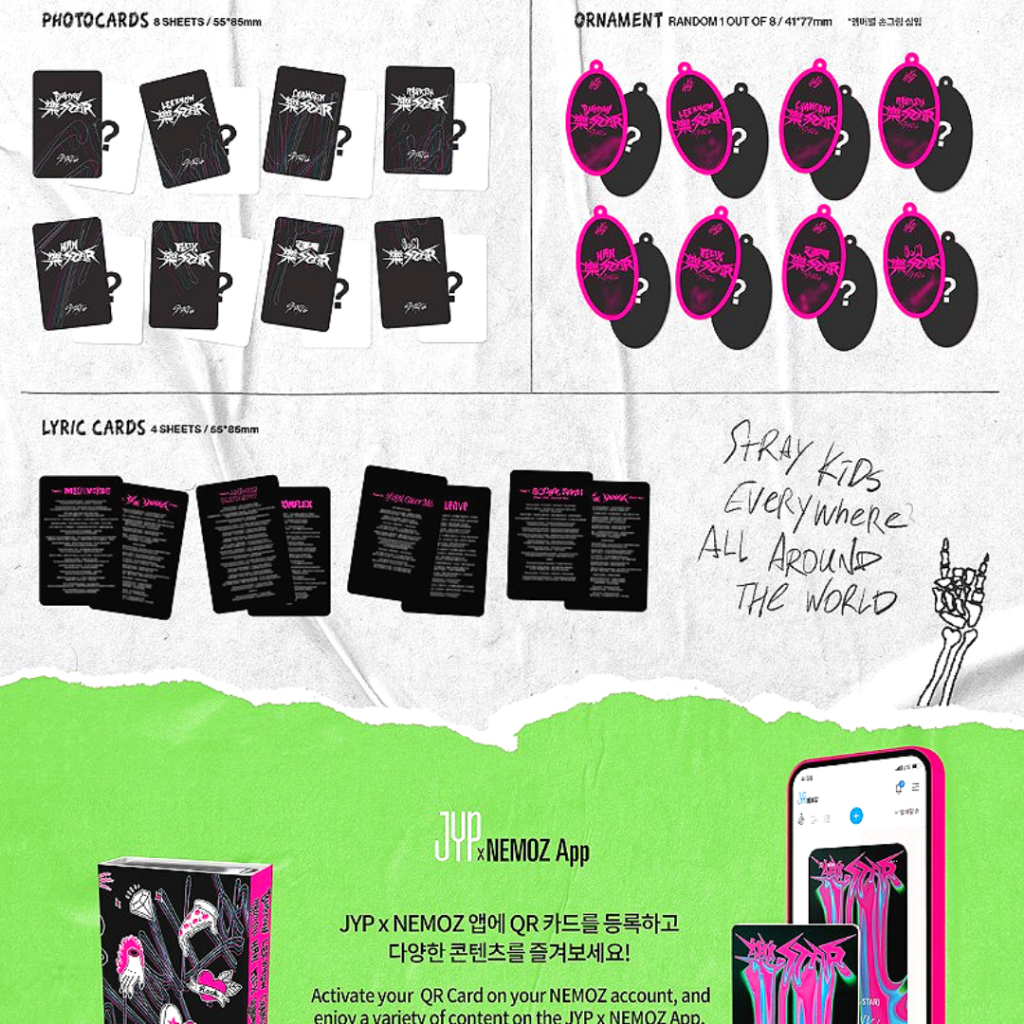 Trẻ Em stray kids - - album Ngôi Sao / mini