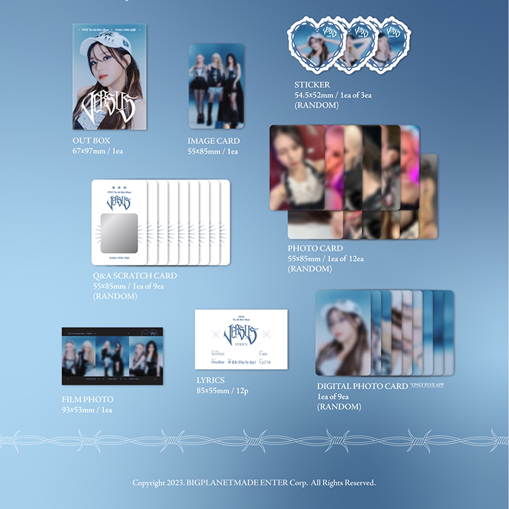 Kakao m Viviz - 4th Mini Album Versus_PLVE