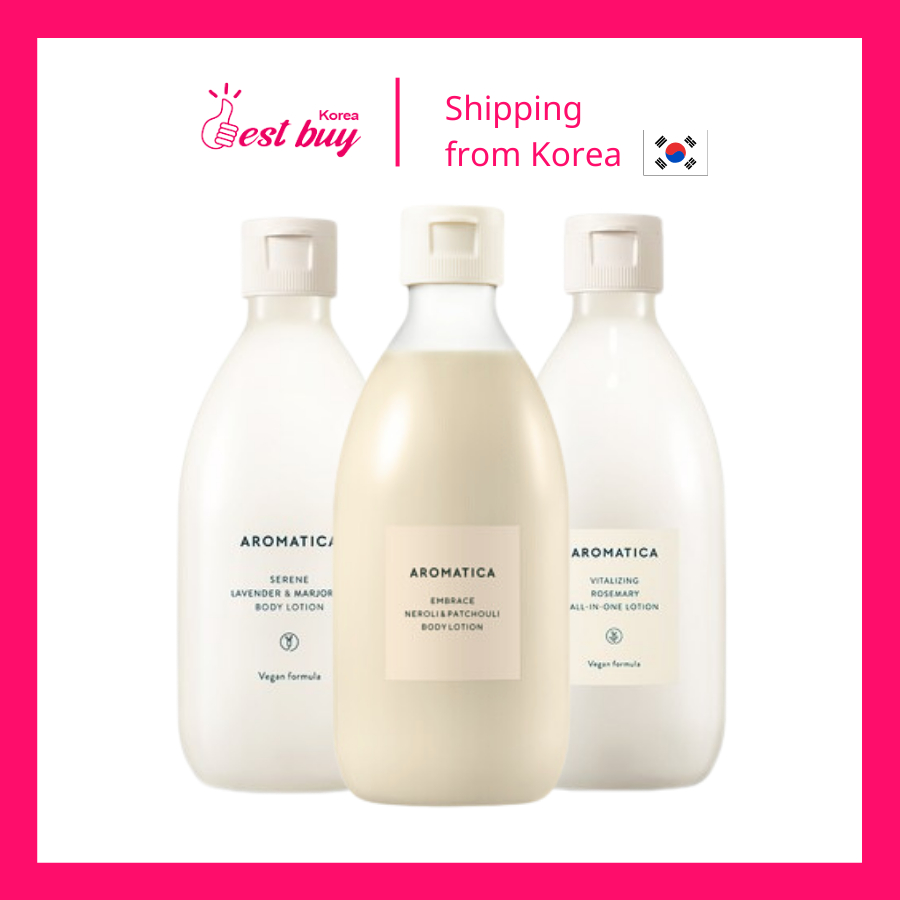 Sữa dưỡng thể thảo dược chiết xuất oải hương và kinh giới Aromatica Serene Body Lotion 300ml