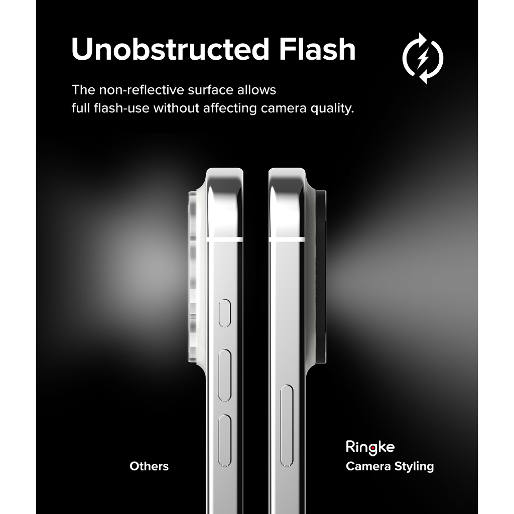 Ringke Khung Nhôm Bảo Vệ camera Cho iPhone 15 Pro Max 15 Pro