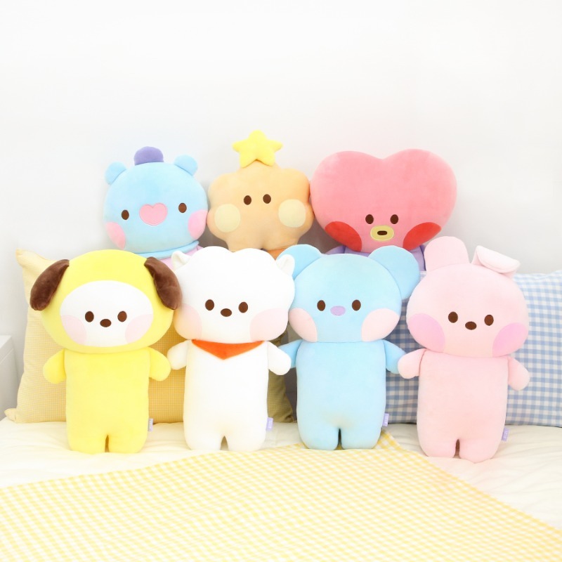 Gối Ôm Mềm Mại Hình bt21 minini bt21