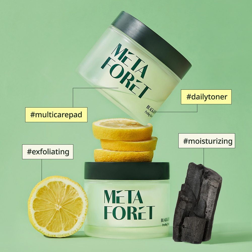 Black Lemon Peeling Toner Pad - 130ml