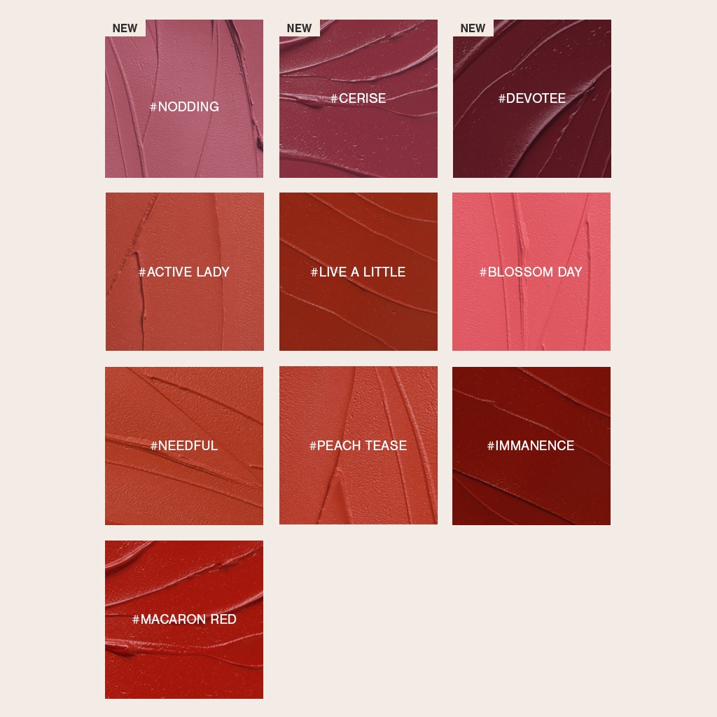 Son tint 3ce 4g Trang Điểm Đa Năng  3CE Cloud Lip Tint 4g | Official Store Lip Make up Cosmetic