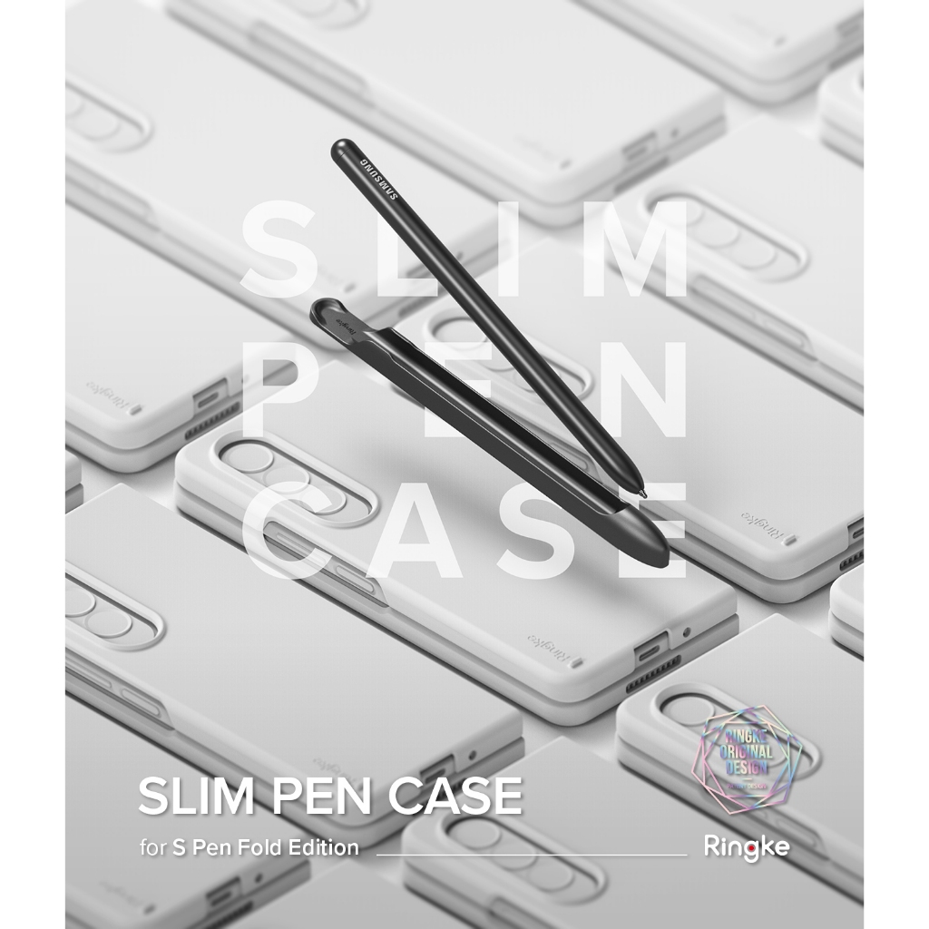 Ốp lưng Ringke Slim Hộp đựng bút S Pen dính cao cấp cho S Pen Fold Edition