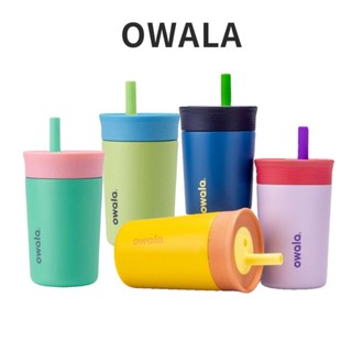 Cốc đựng nước bằng thép không gỉ Owala Kids có ống hút linh hoạt 355ml 12oz Cốc tái sử dụng thân thiện với môi trường