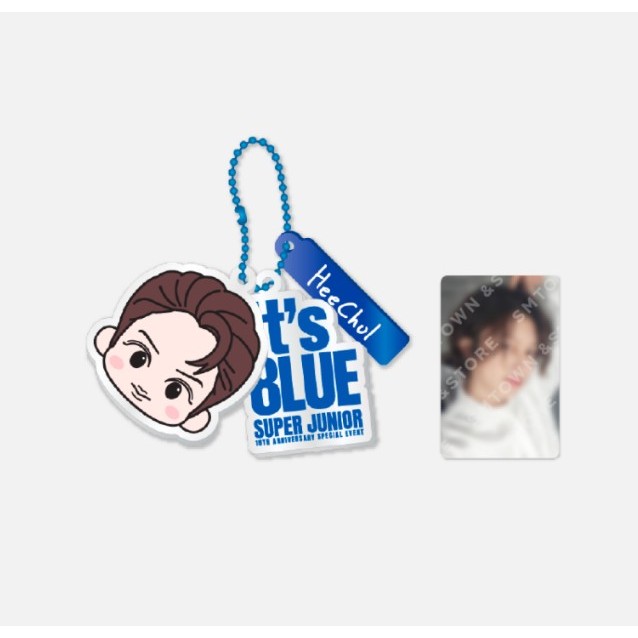 SUPER JUNIOR 18TH ANNIVERSARY SPECIAL EVENT - 1t’s 8lue CHARACTER KEYRING
