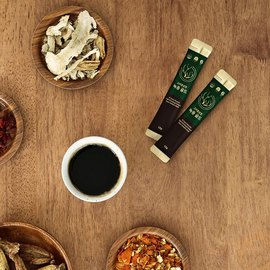 Set 30 gói hồng sâm nhung hươu Gold Hàn Quốc Poongnyeon Bogam 12g