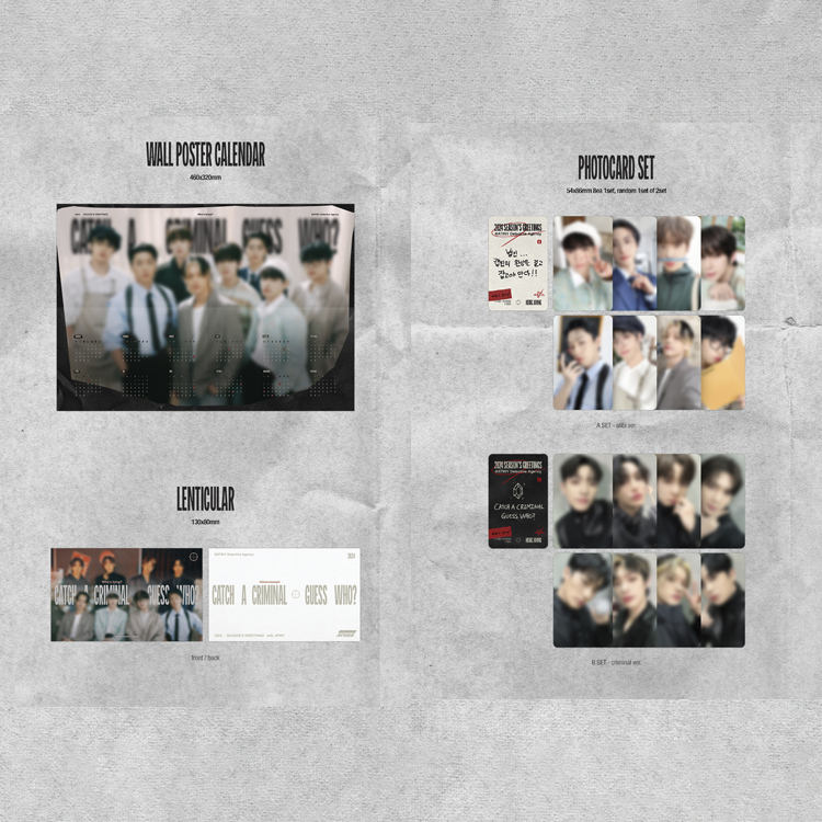 Bộ lịch ATEEZ 2024 Season's Greetings