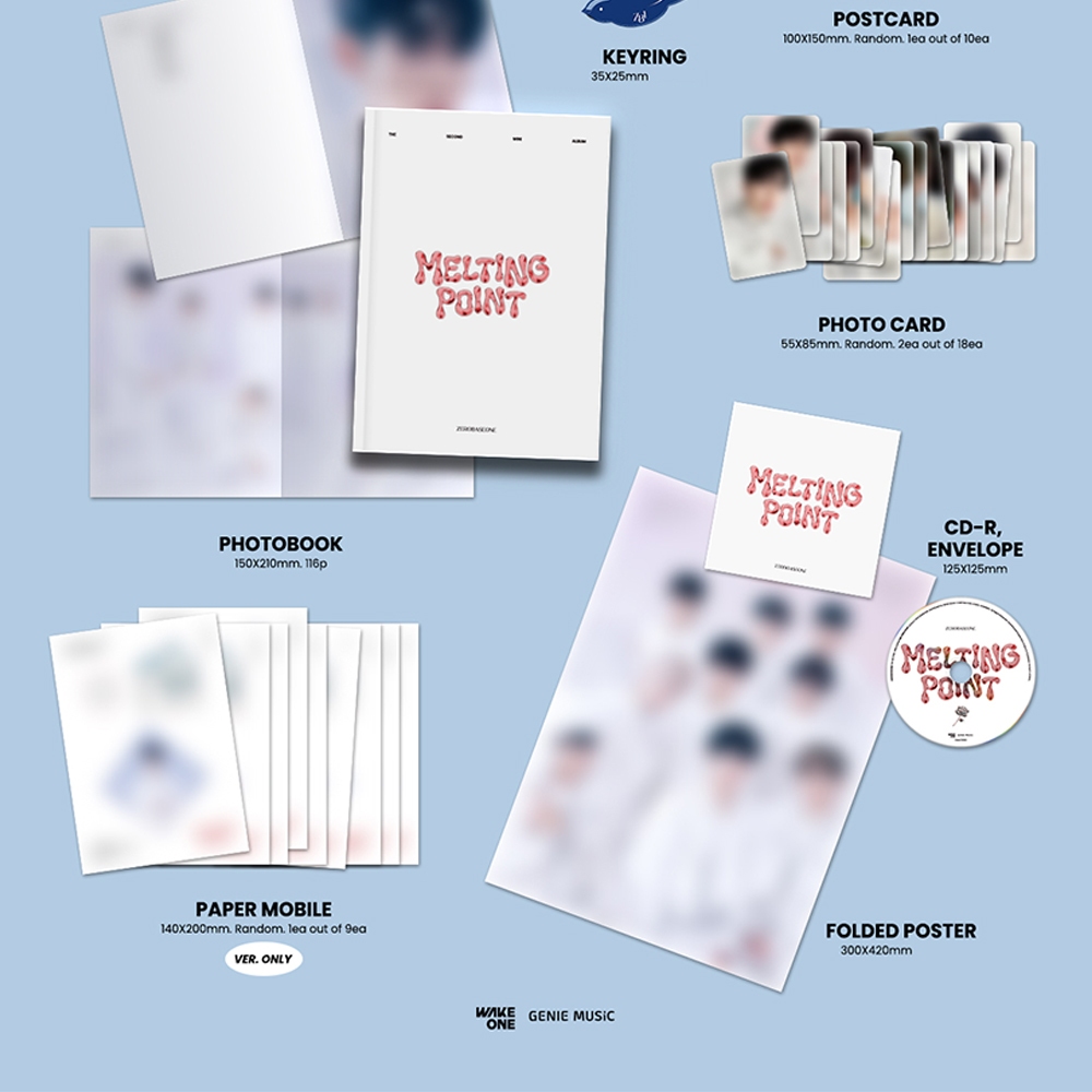 Stone Entertainment  Zerobaseone - 2nd Mini Album Melting Point