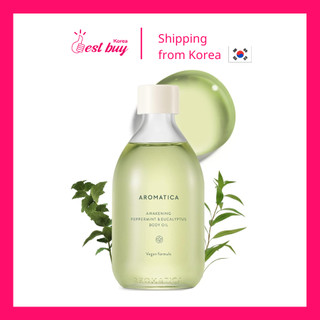 Tinh dầu dưỡng da toàn thân bạc hà và khuynh diệp Aromatica Awakening Body Oil Peppermint & Eucalyptus 100ml