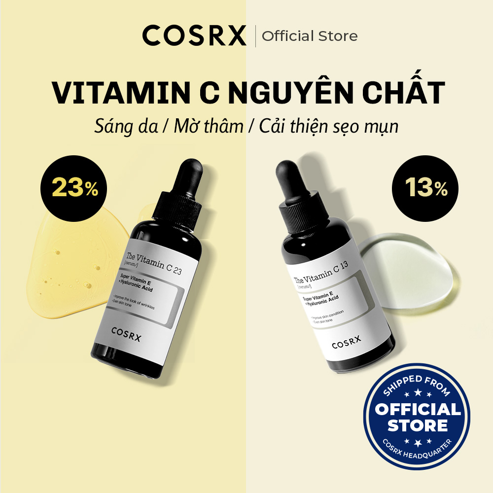 [COSRX OFFICIAL] The RX -Tinh chất Vitamin C 23 & 13 sáng da và mờ thâm 20g