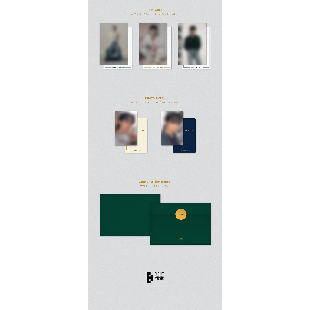 Album Solo 1 VÀNG Hybe Labels Jung Kook