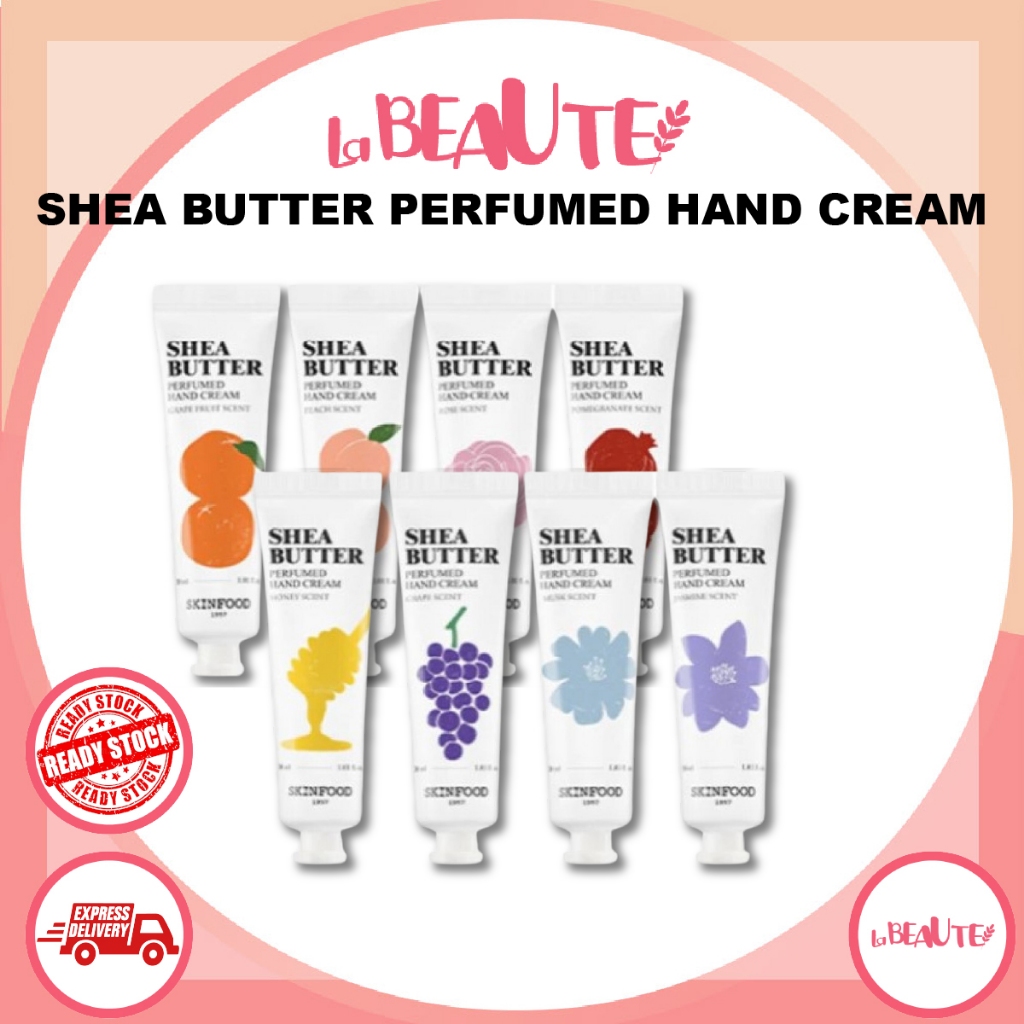 Shea Butter Pe_rfum_ed Hand Cream - 30ml(8 Loại)