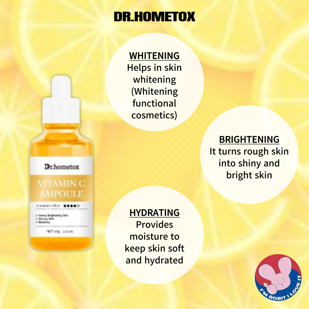 Serum dưỡng da Dr.Hometox 35ml Hàn Quốc / serum dưỡng ẩm/ serum dưỡng trắng da, sáng da/ serum làm  dịu da/ serum cải thiện nếp nhăn, cải thiện lão hóa da/ tinh chất serum tái tạo da