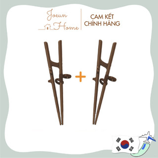 Set 2 đũa tập ăn cho tay trái | Đũa hiệu chỉnh EDISON nội địa Hàn