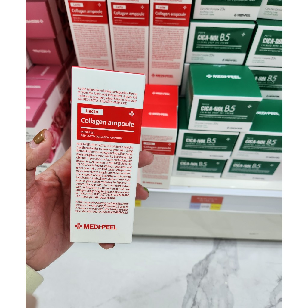 TINH CHẤT CĂNG BÓNG SE MỊN DA MEDI PEEL RED LACTO COLLAGEN AMPOULE 70ML