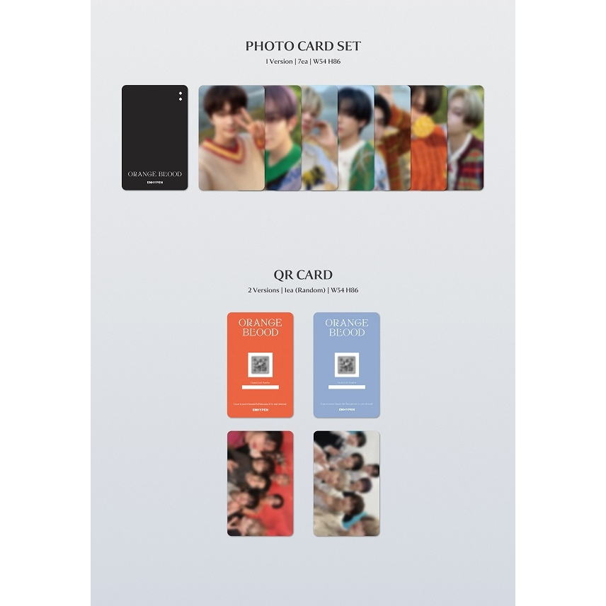 ENHYPEN - ORANGE BLOOD ﻿