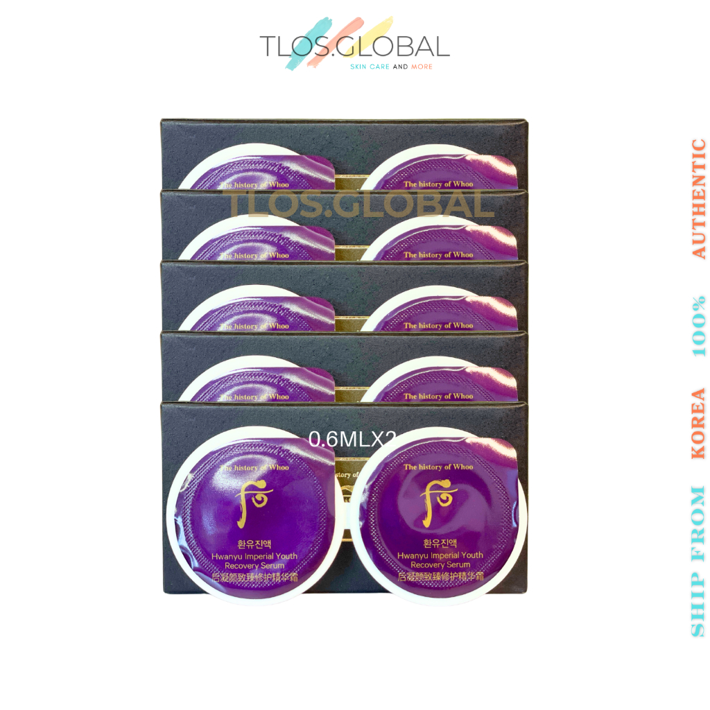Whoo Hwanyu Imperial Youth Recovery Serum 0.6ml Serum Hoàn Lưu Cao Cấp nhất của Whoo
