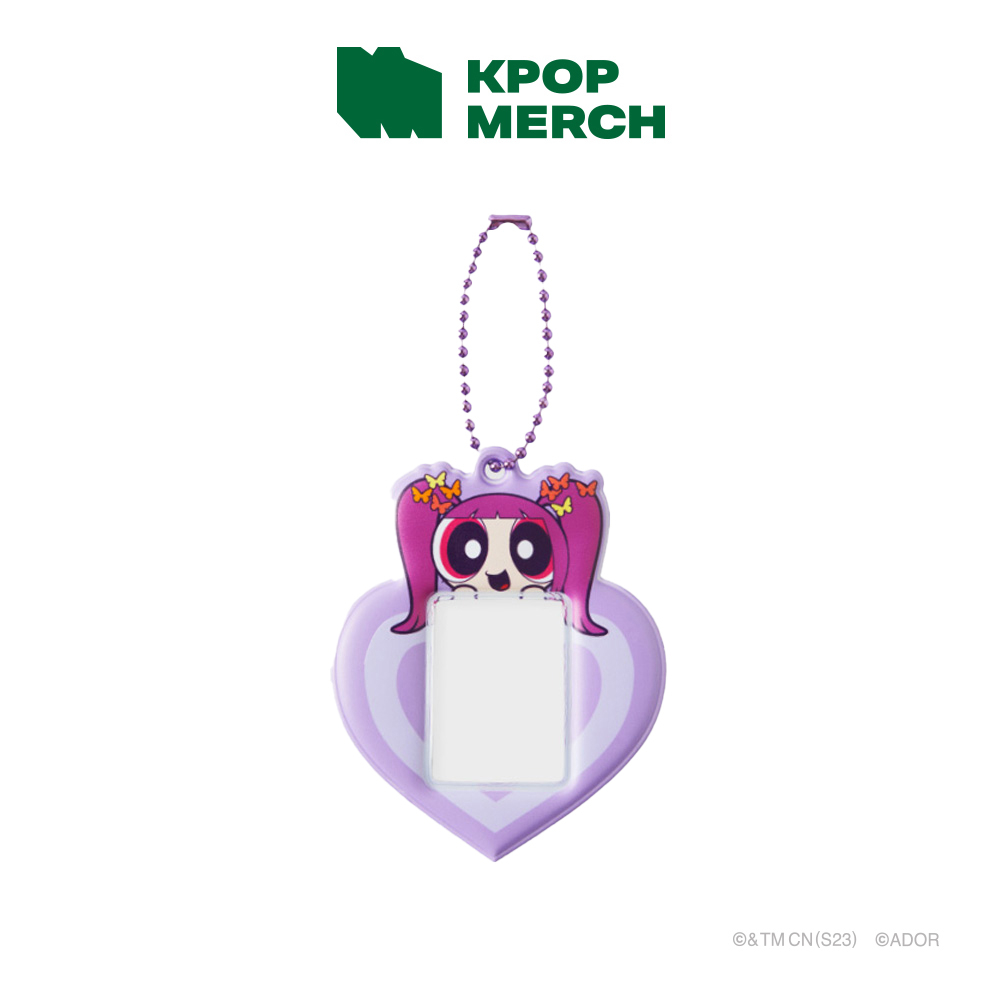 Móc khóa có ngăn đựng ảnh LINE FRIENDS NewJeans THE POWERPUFF GIRLS X NJ