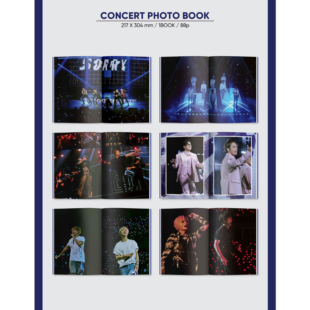 SUPER JUNIOR  CONCERT PHOTO BOOK