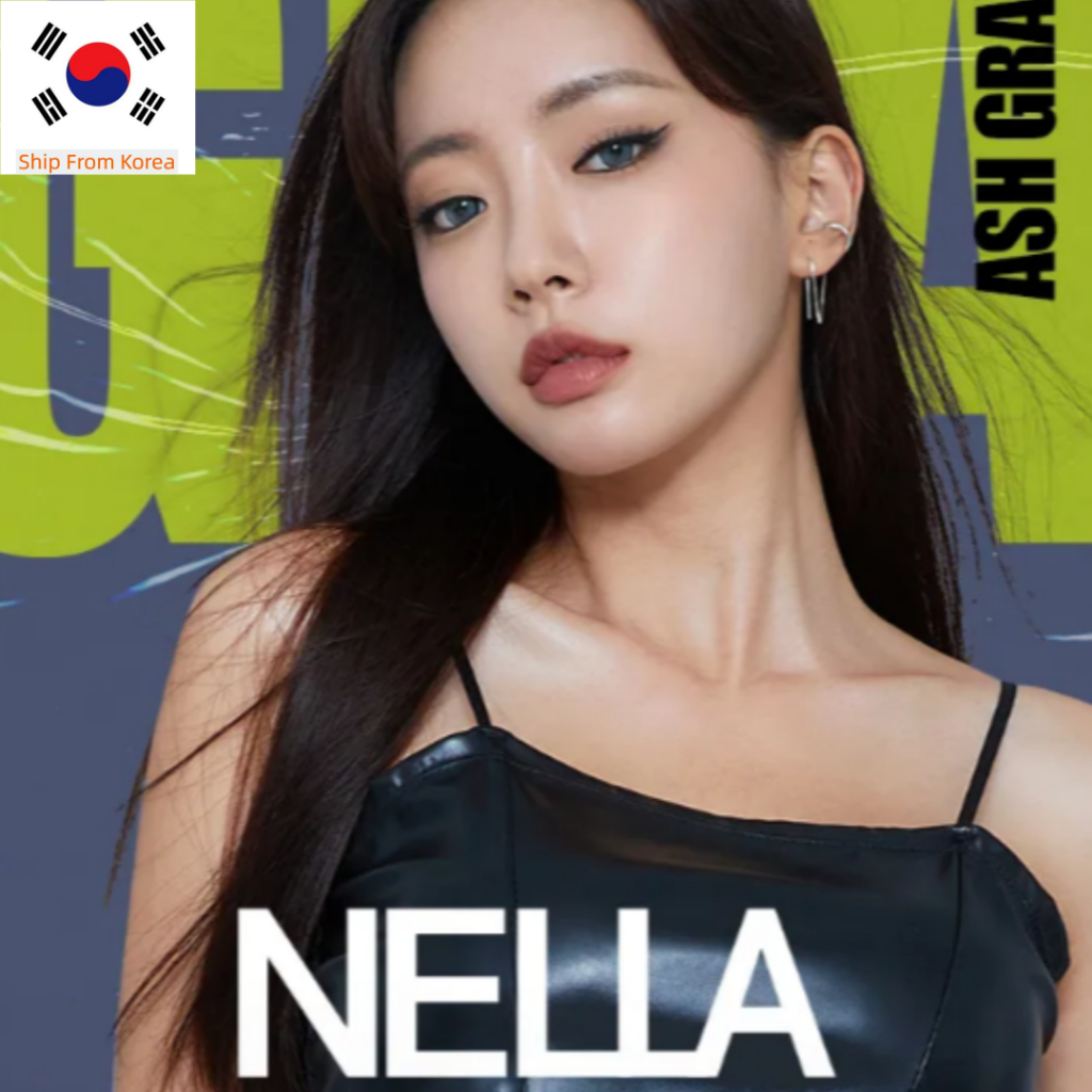 Ống kính áp tròng OLENS NELLA 3COLORS ASH GRAY 2P và ASH BEIGE 2P, ống kính hàn quốc, ống kính