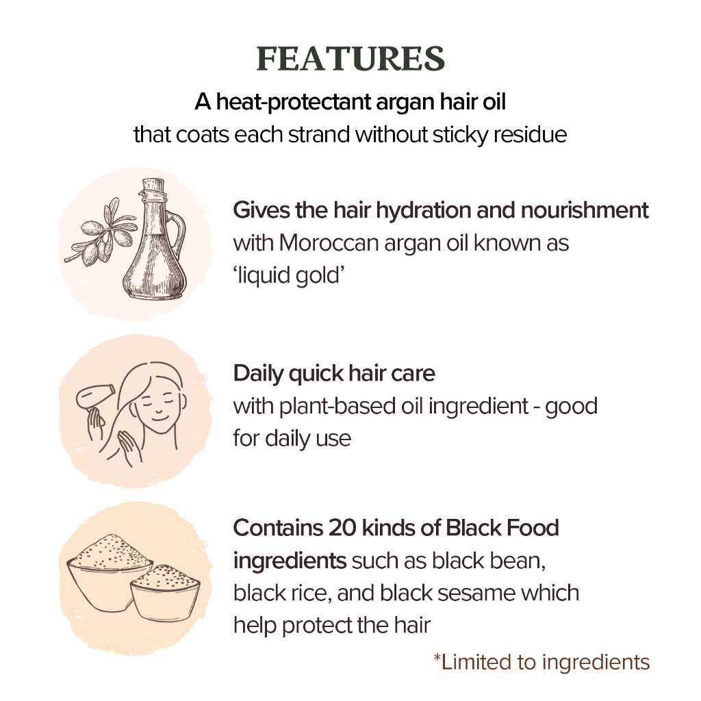 Tinh Dầu argan Nuôi Dưỡng Tóc Mềm Mượt Và Bóng Mượt 110ml