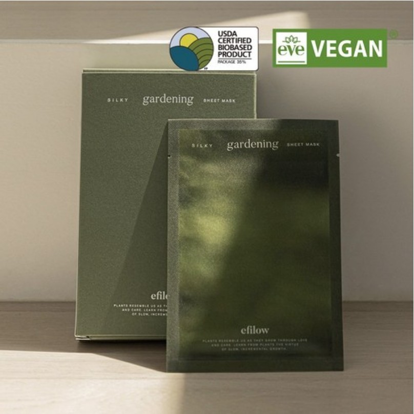 Mặt nạ làm vườn mượt efilow 10ea