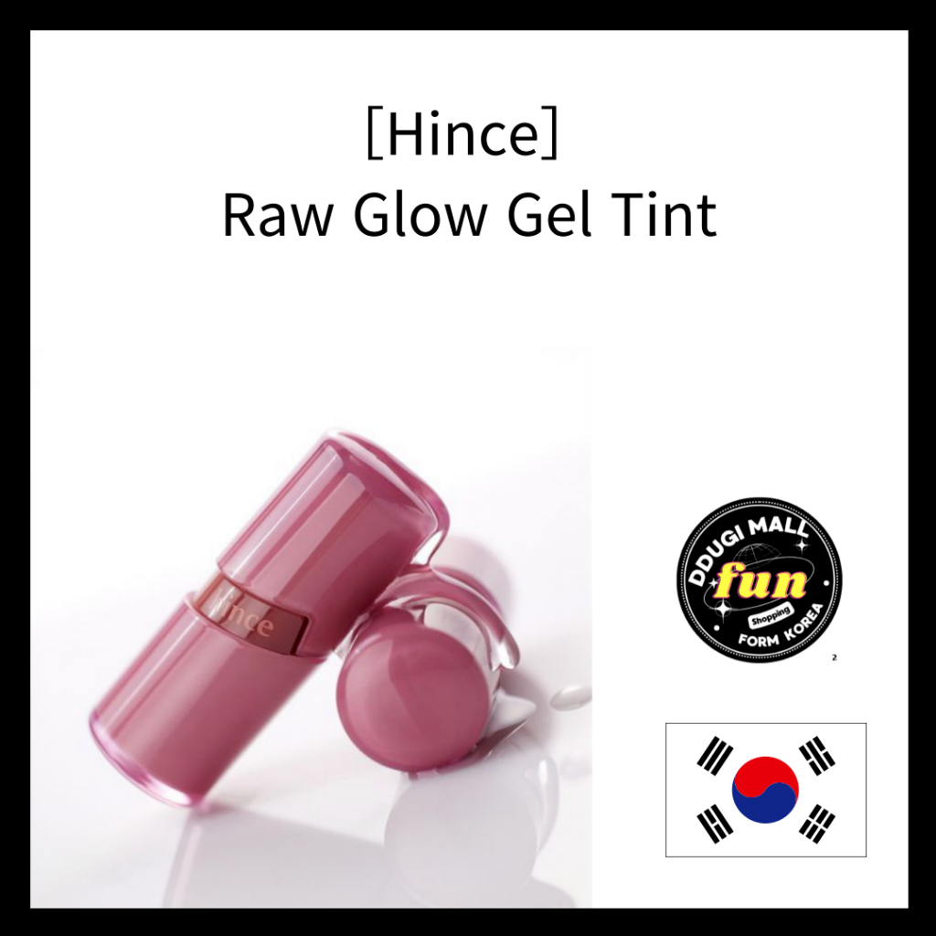 [Hince] Raw Glow Gel Tint 4ml - 15 màu