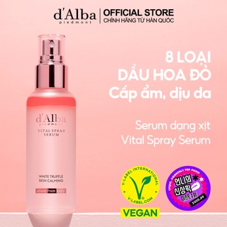  Serum dạng xịt thuần chay cấp ẩm và làm dịu da Vital Spray Serum 100ml